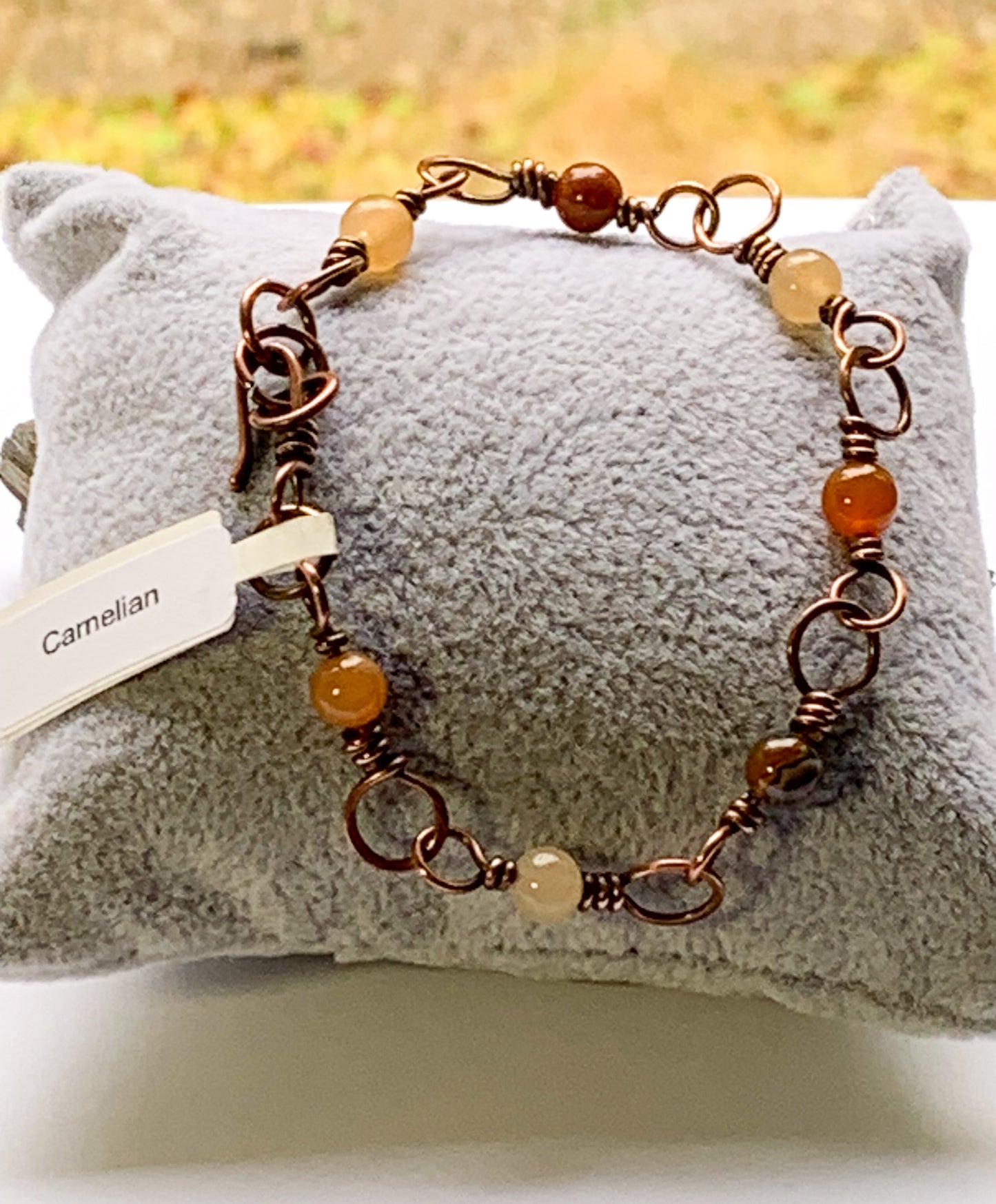 Carnelian bracelet