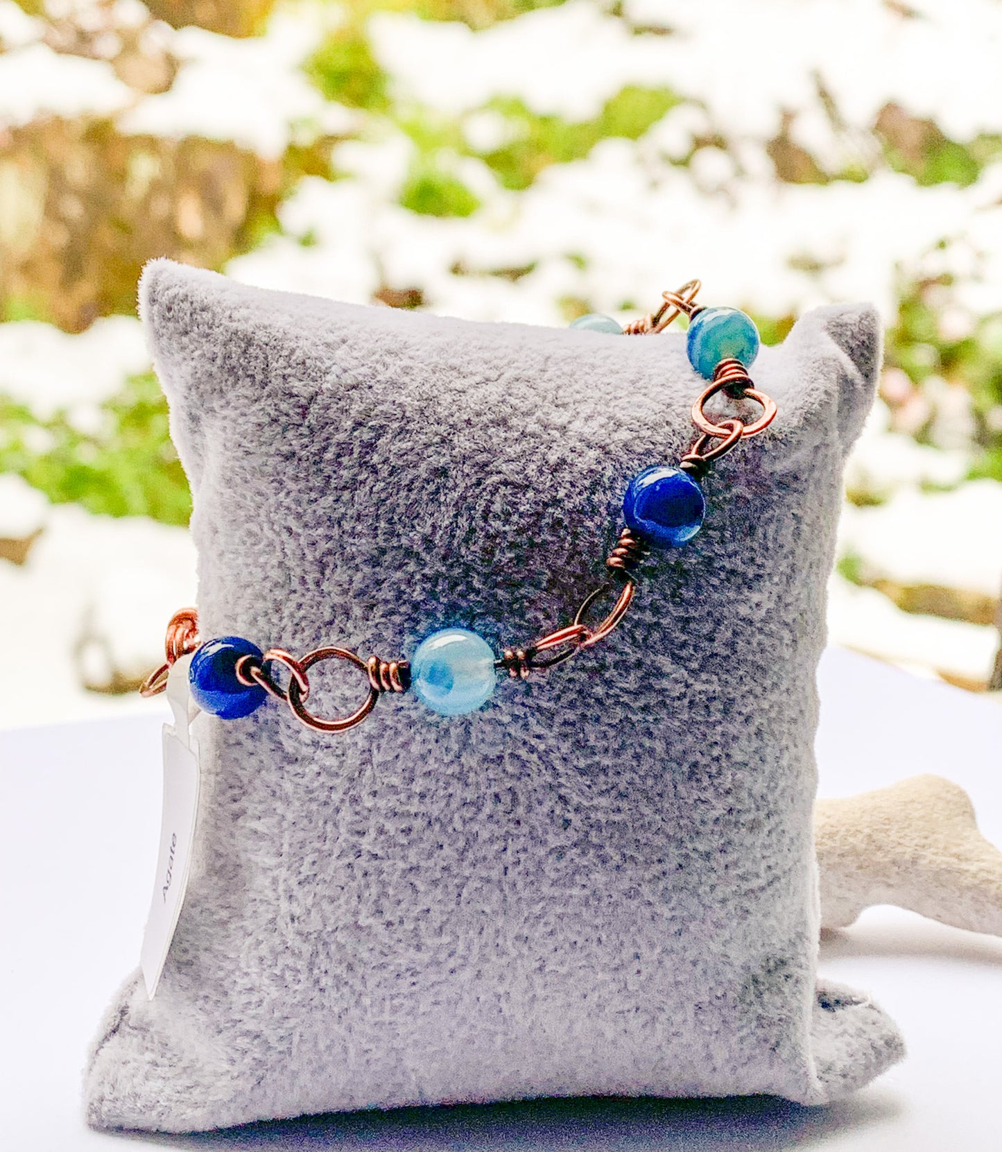 Agate bracelet