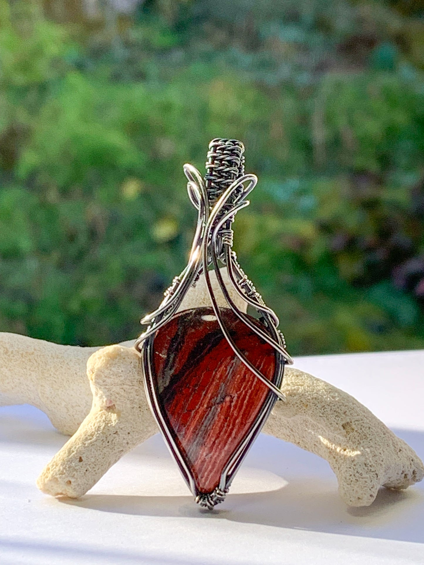 Snakeskin Jasper pendant