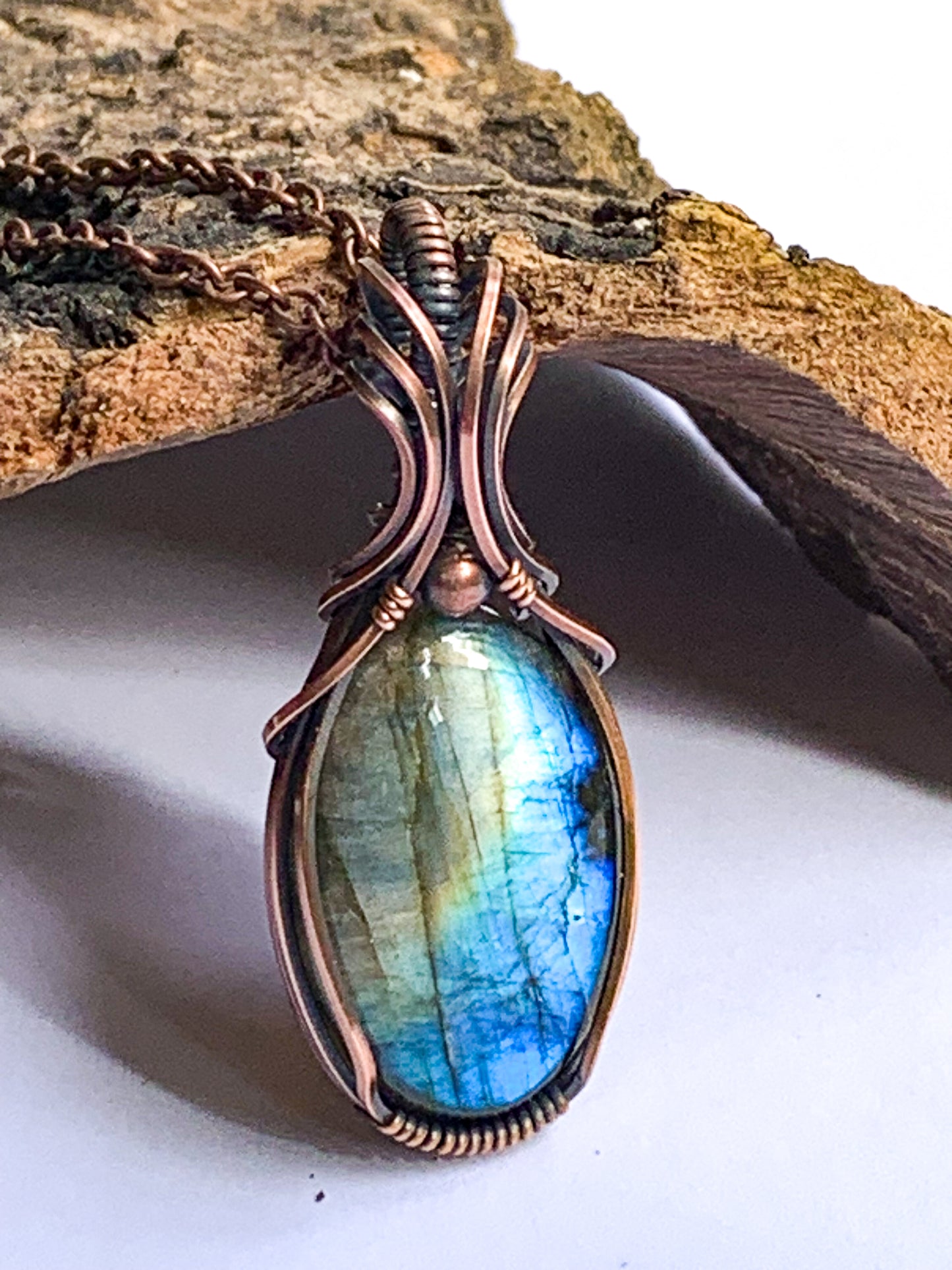 Labradorite necklace