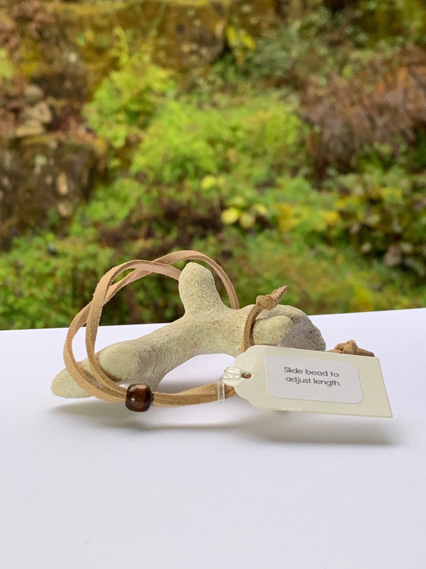 Turritella Agate pendant