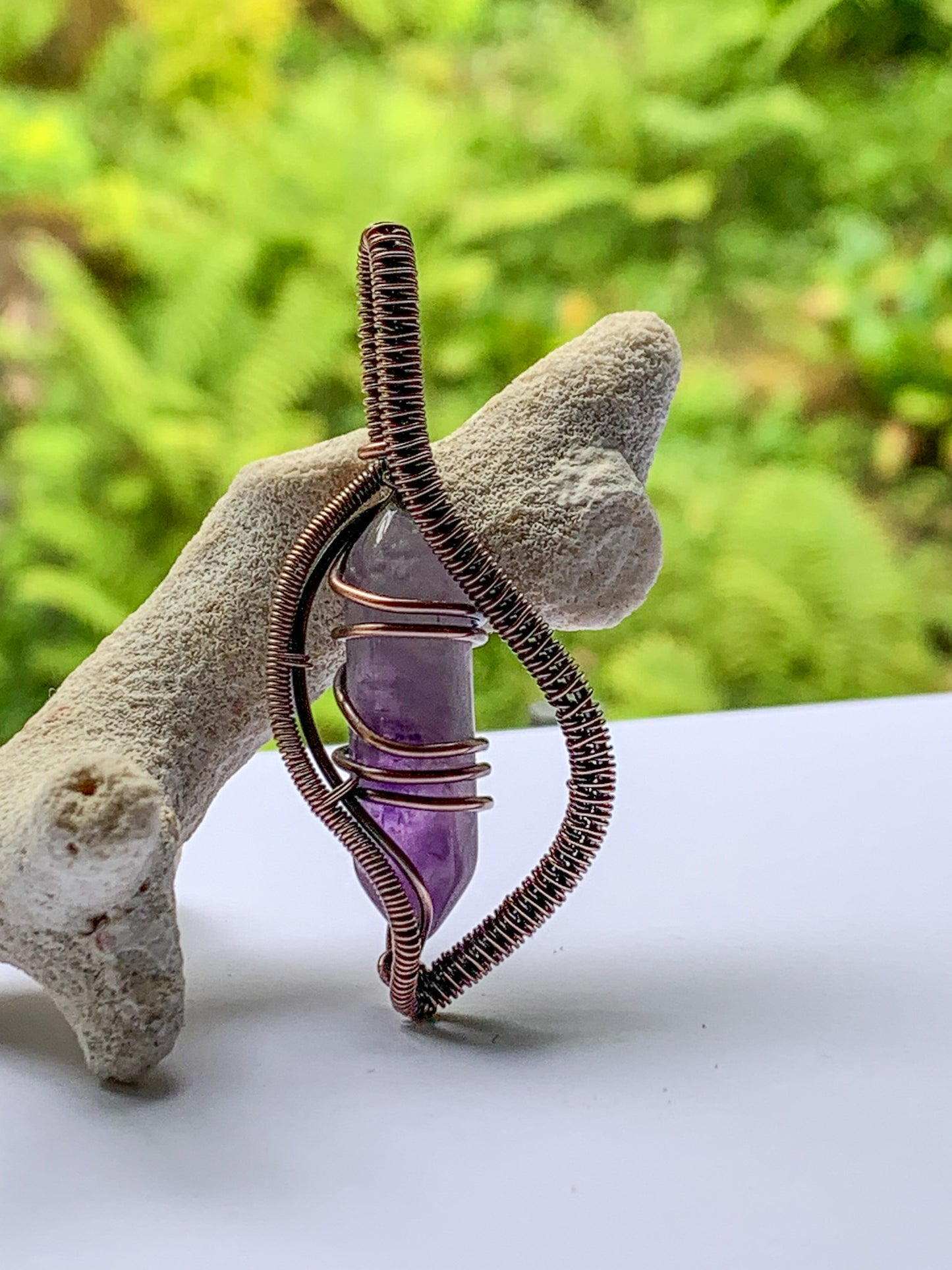 Amethyst pendant
