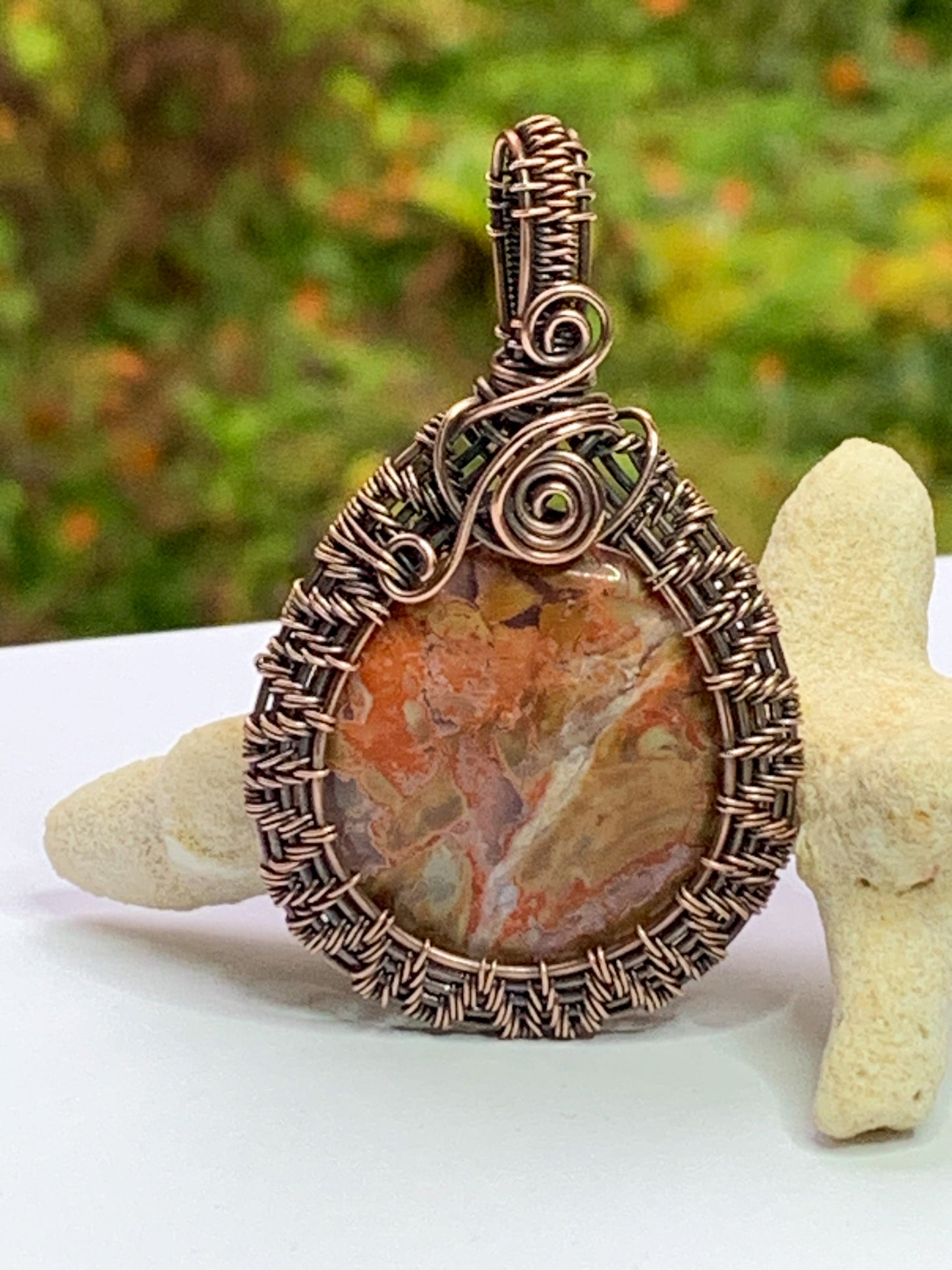 Rainforest Jasper pendant