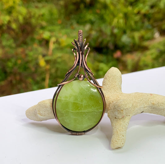 Idocrase pendant