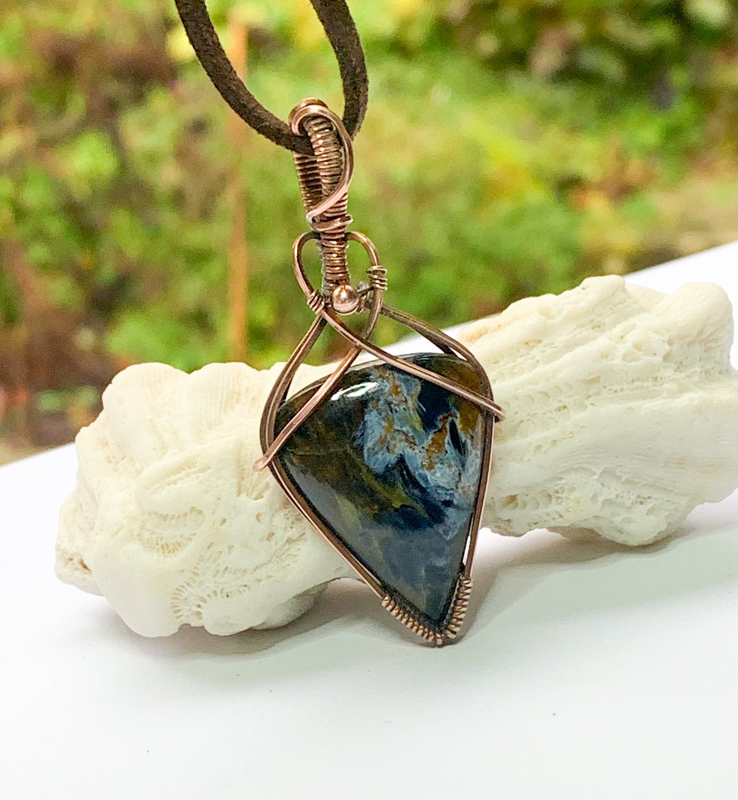 Pietersite pendant