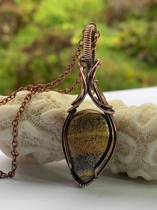 Picture Jasper necklace