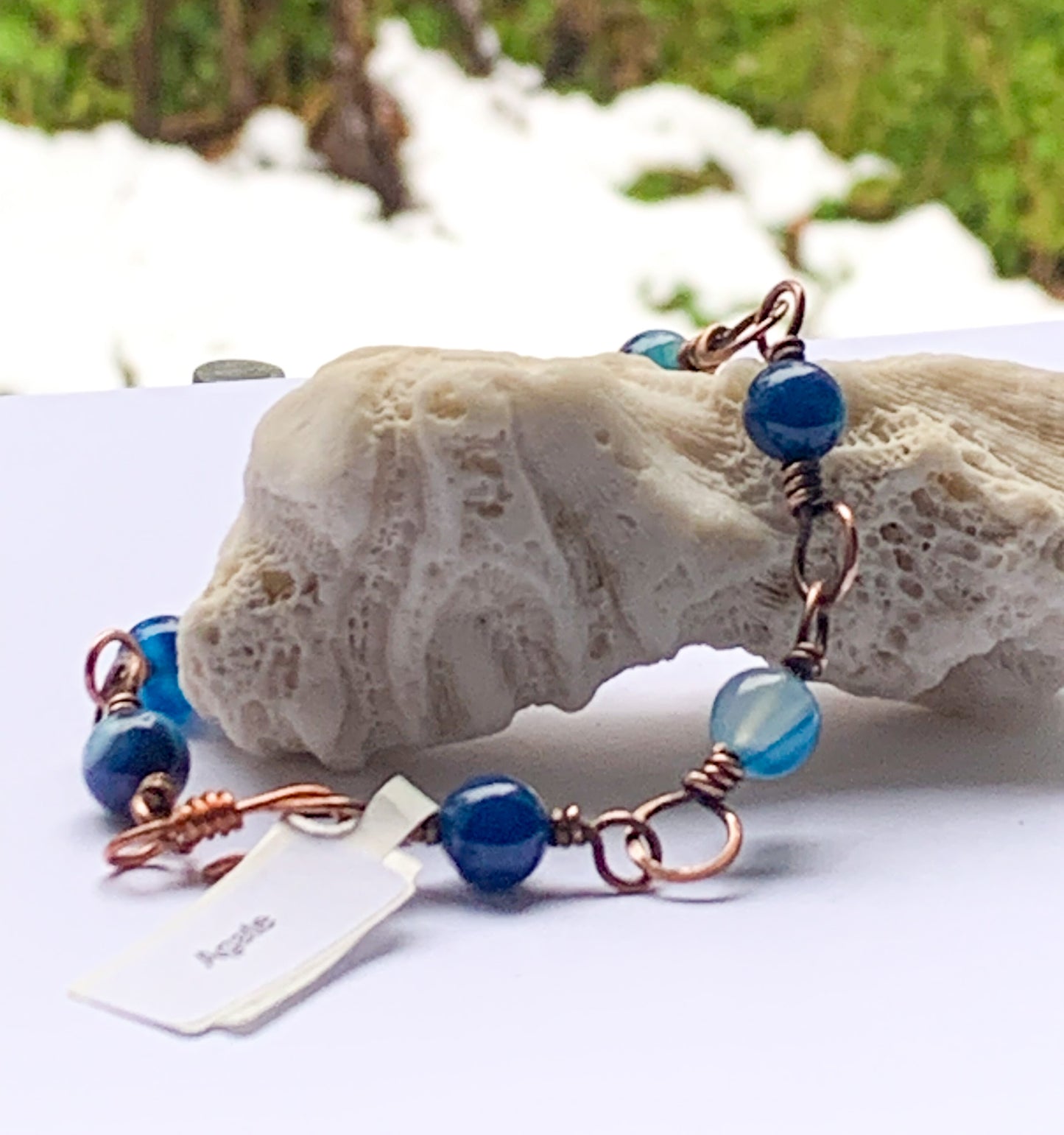 Agate bracelet