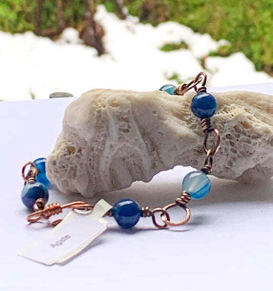 Agate bracelet