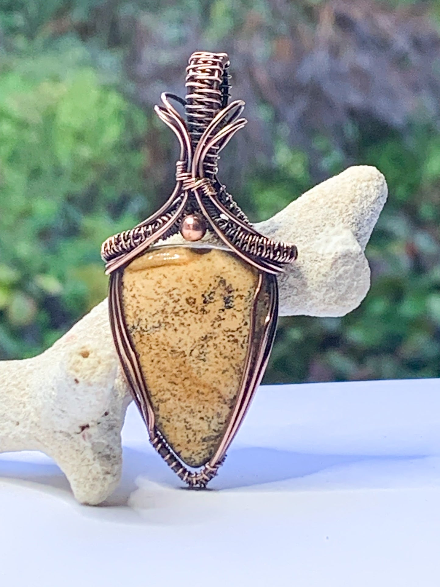 Picture Jasper pendant