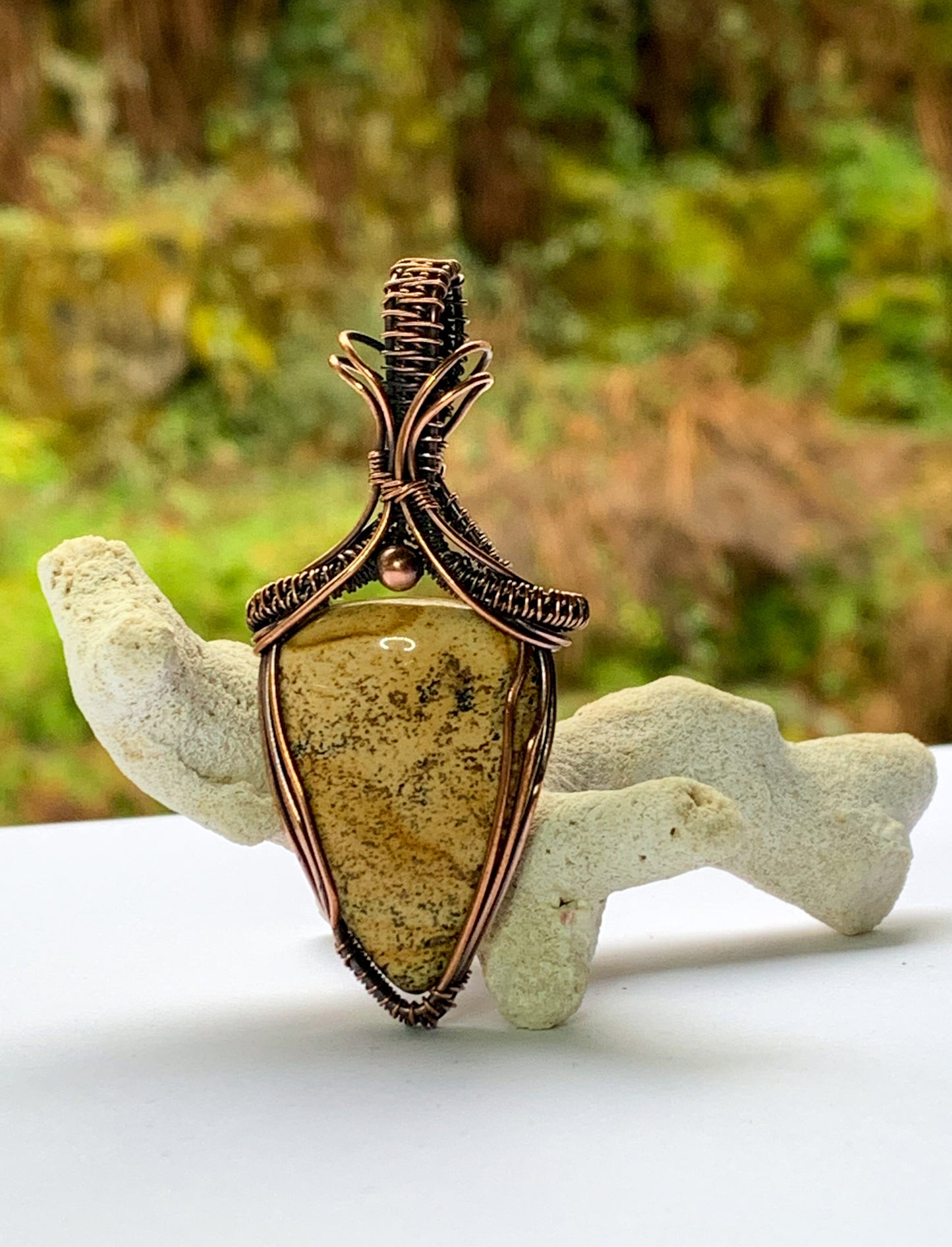 Picture Jasper pendant