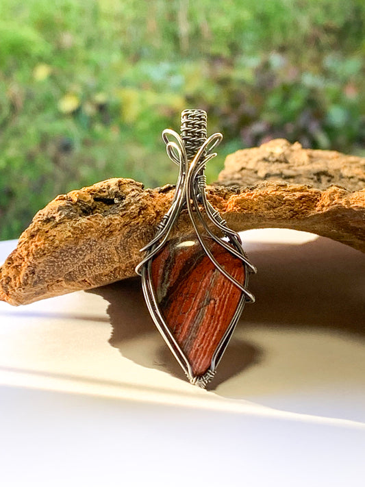 Snakeskin Jasper pendant