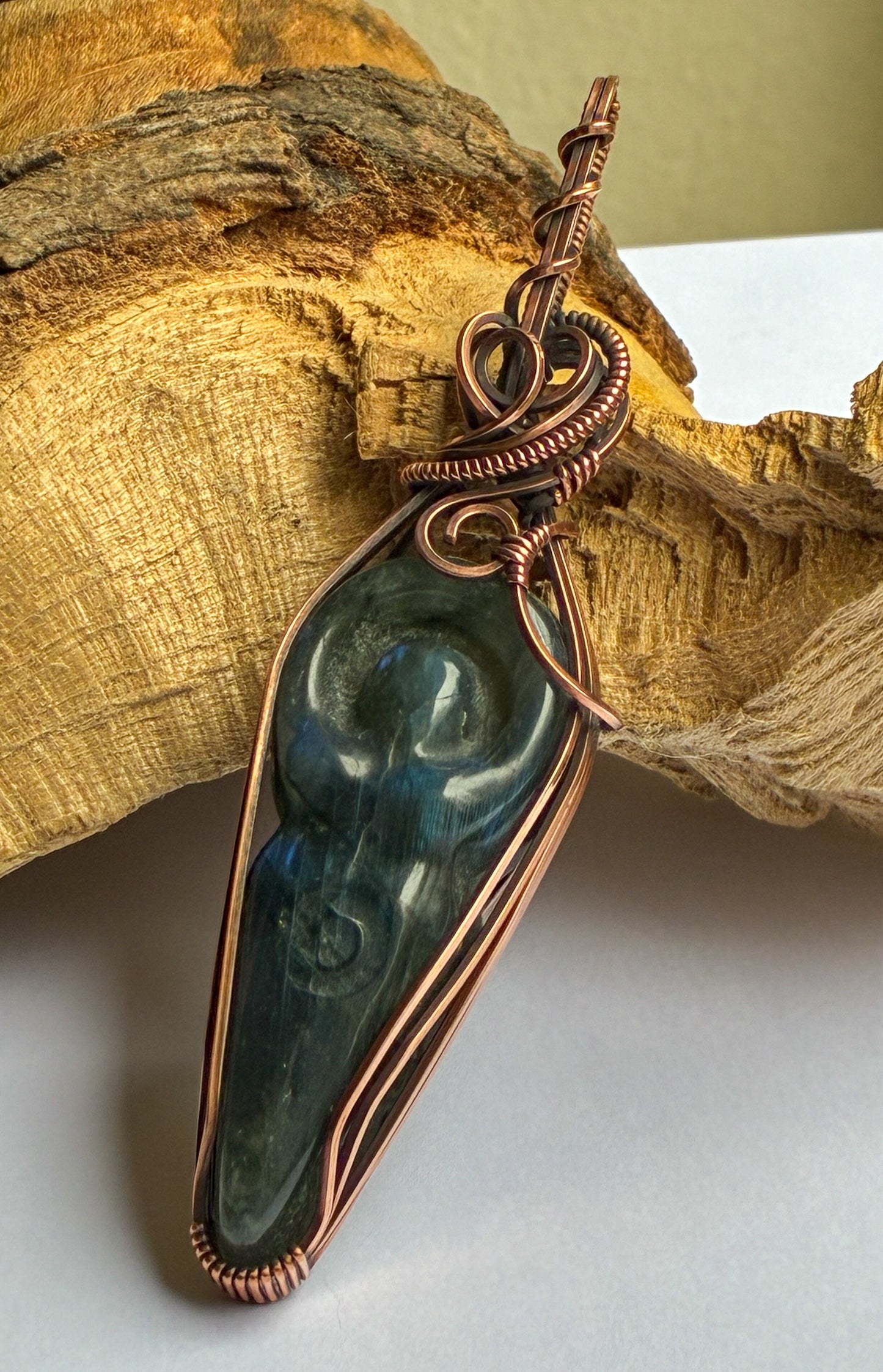 Labradorite  Goddess necklace