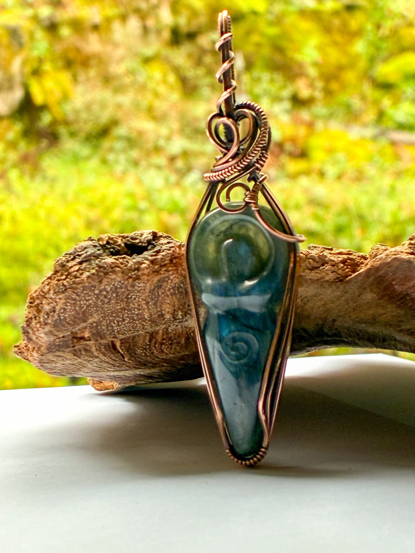 Labradorite  Goddess necklace