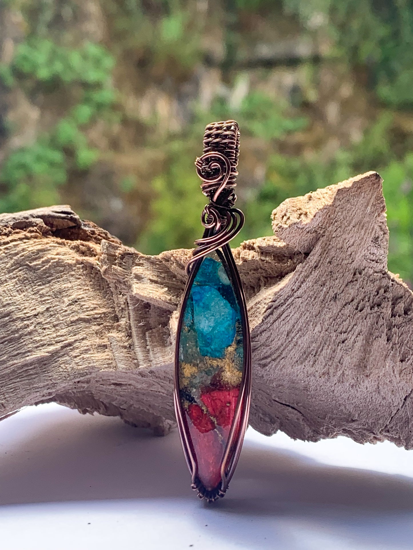 Bowlerite necklace