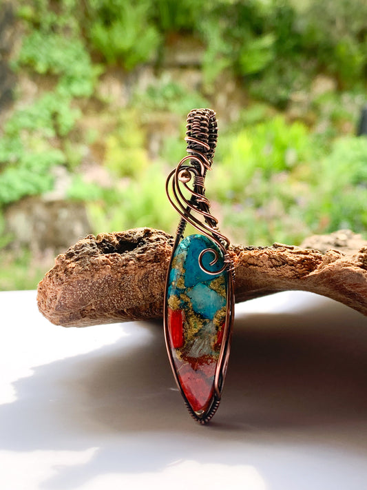 Bowlerite necklace