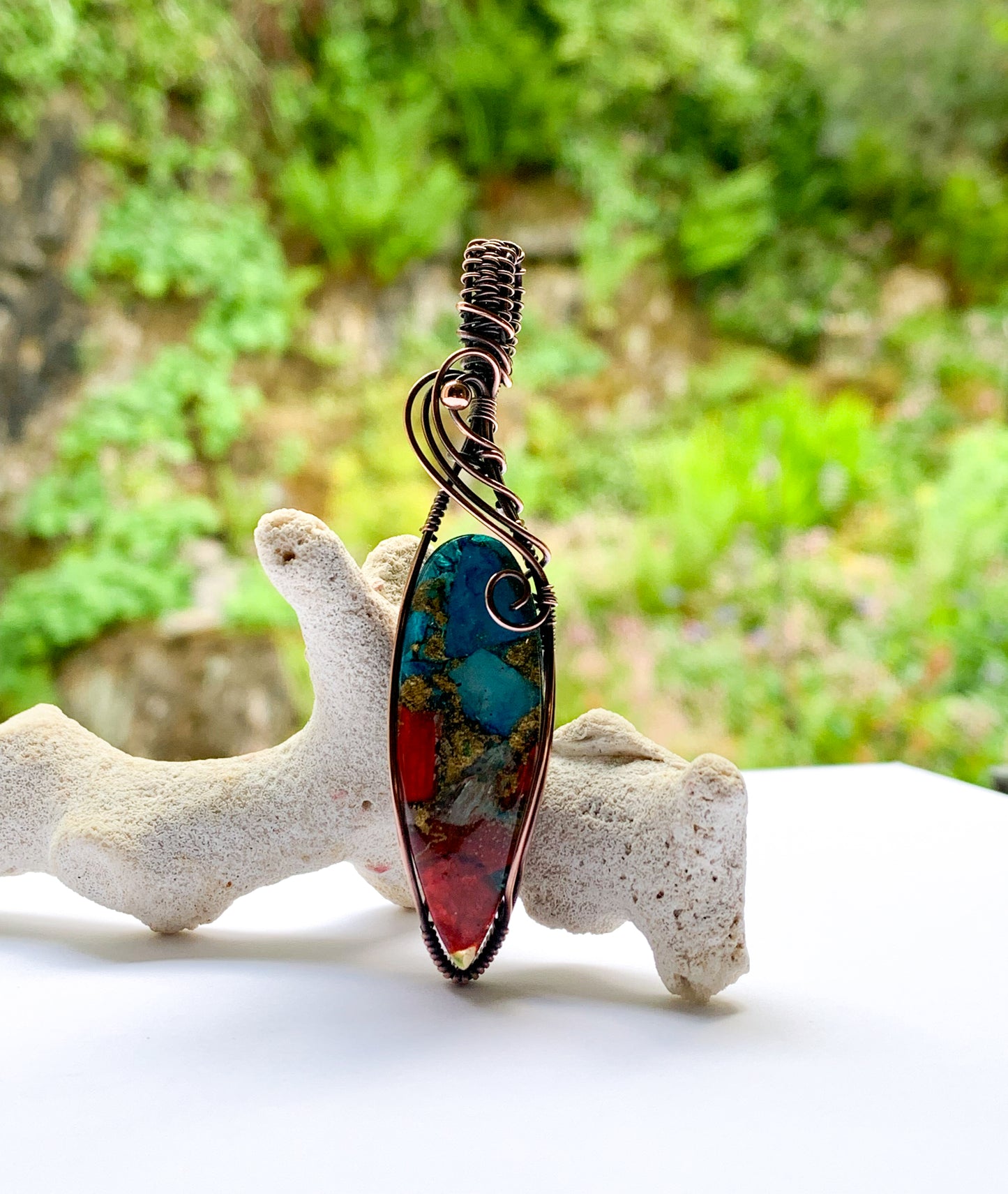 Bowlerite necklace