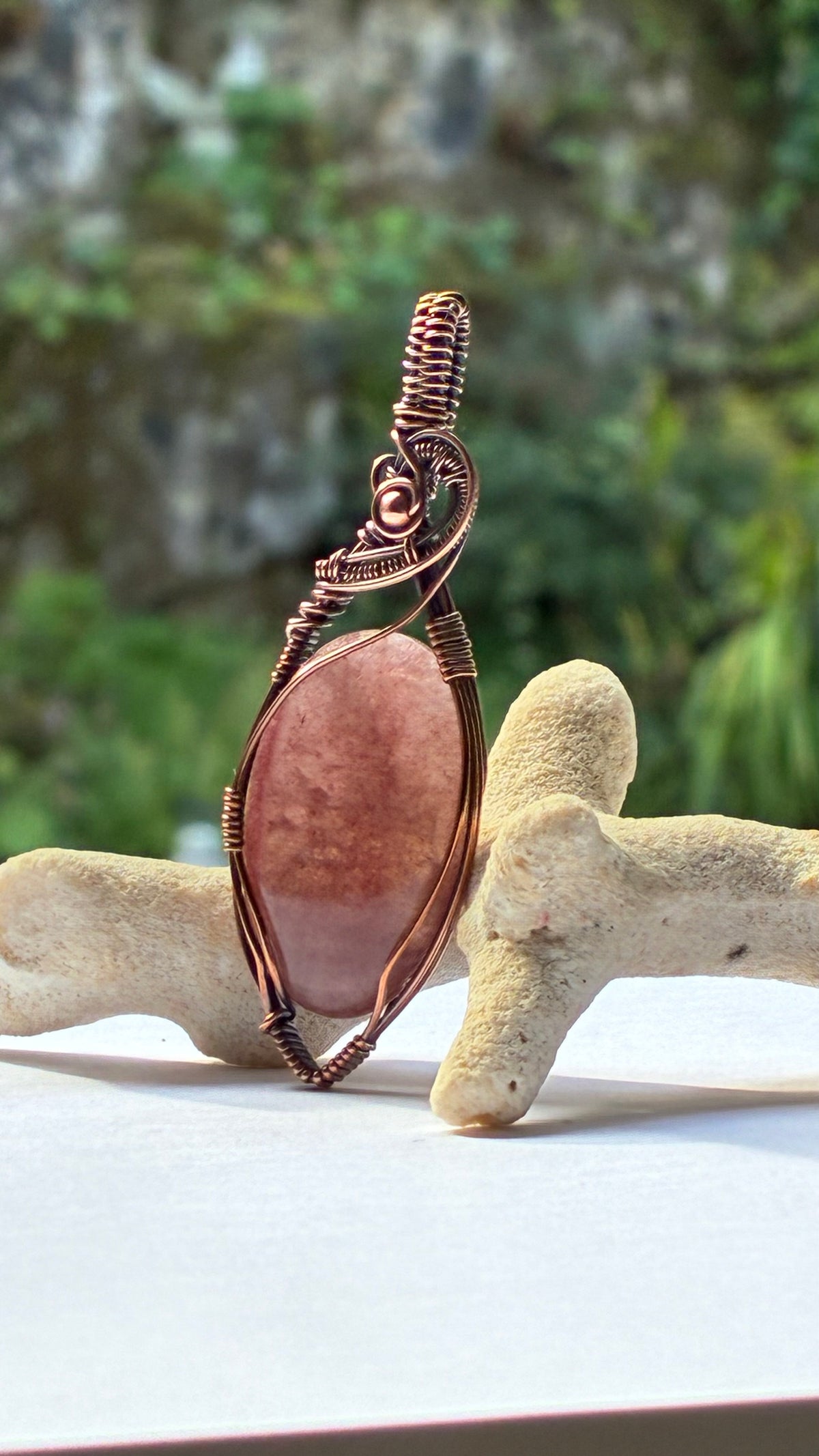 Strawberry Quartz necklace