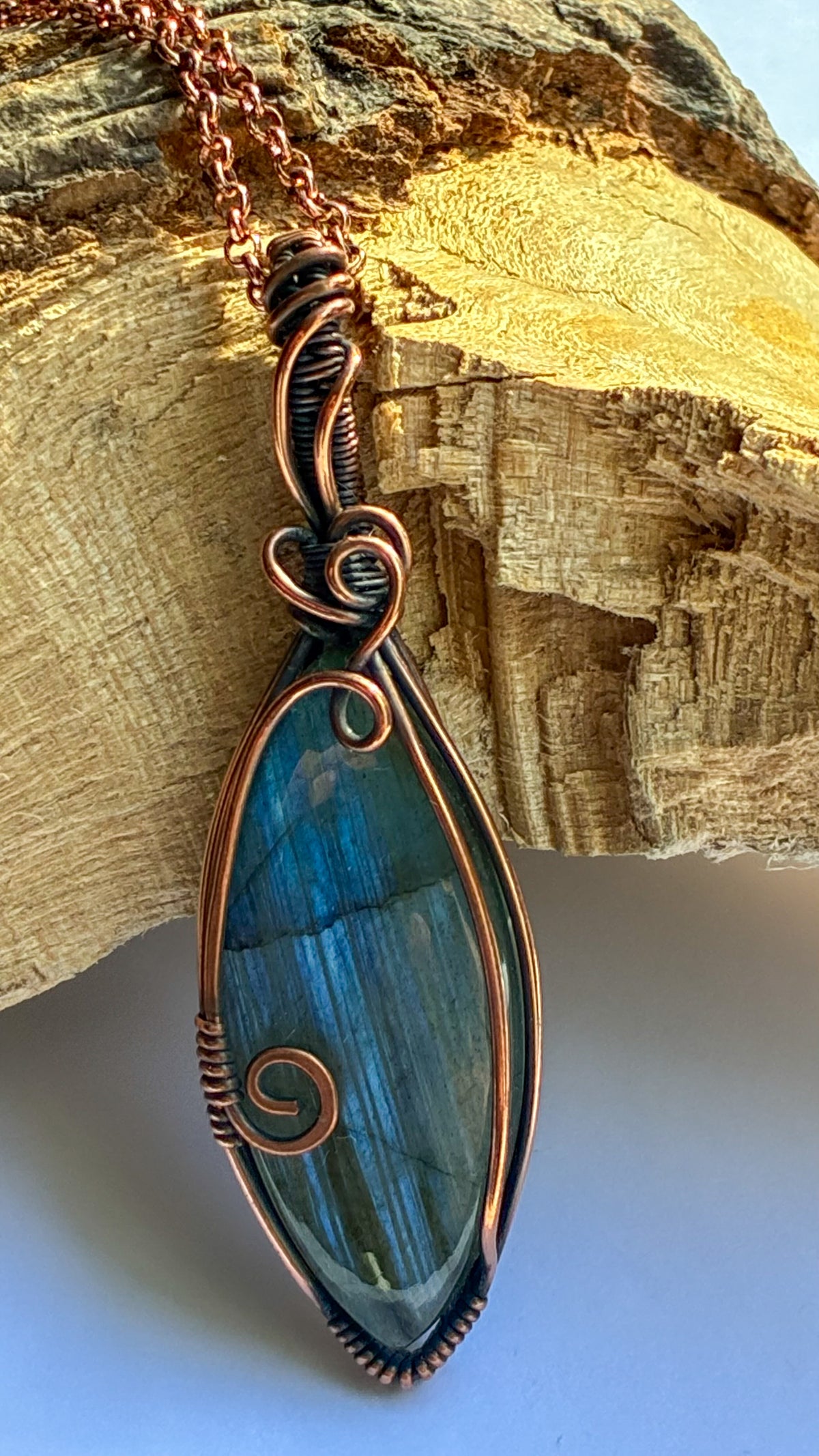 Labradorite necklace