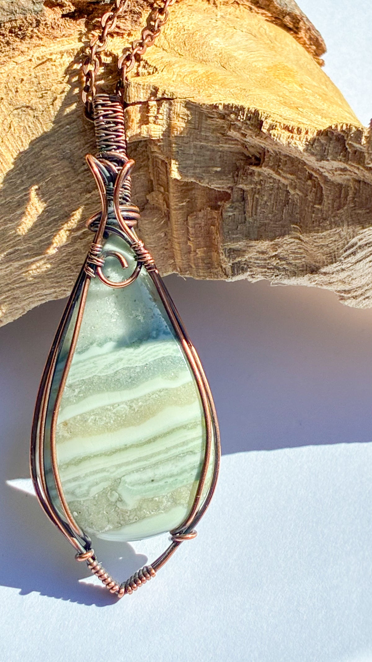 Larsonite necklace