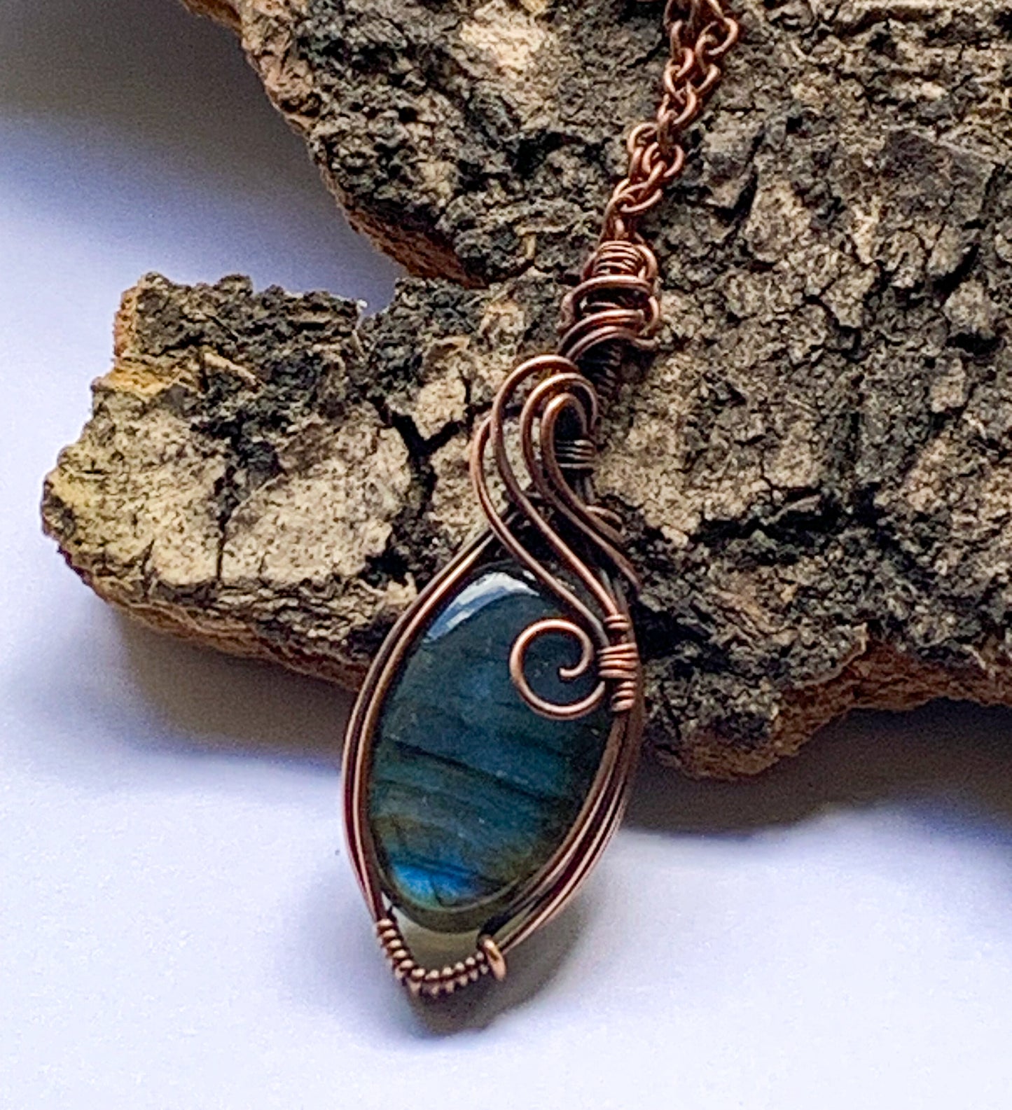 Labradorite necklace