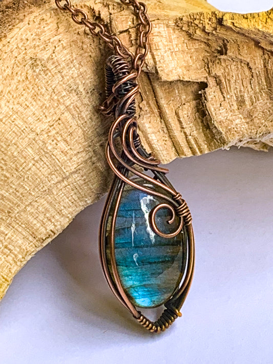 Labradorite necklace