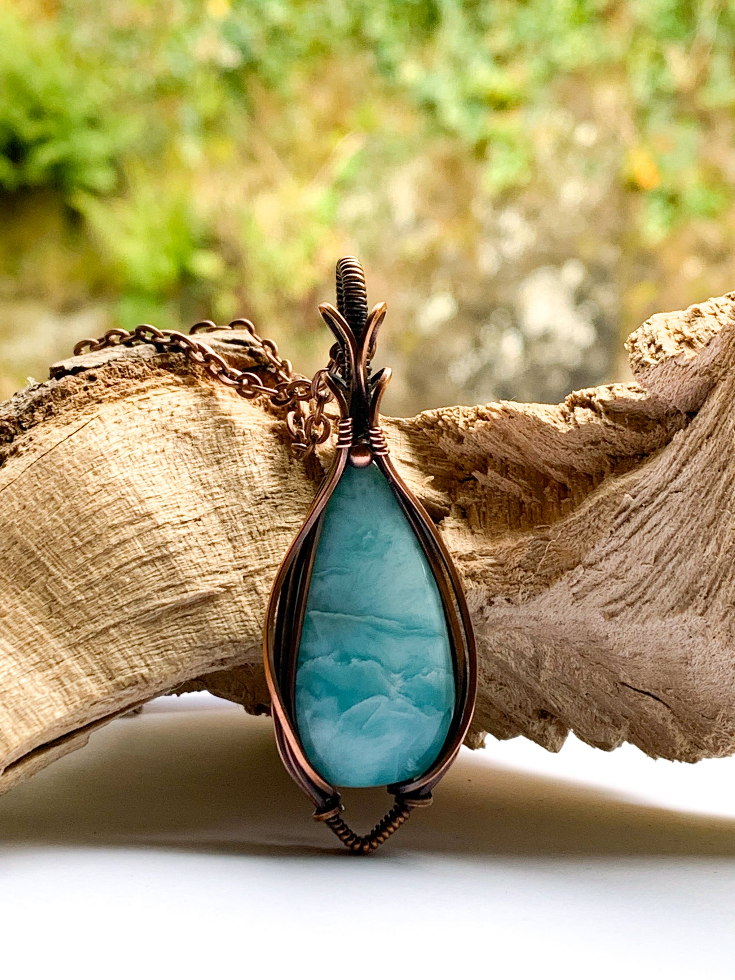Larimar necklace