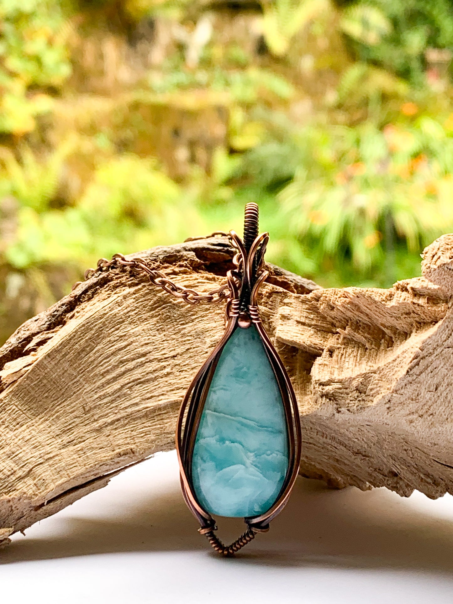 Larimar necklace