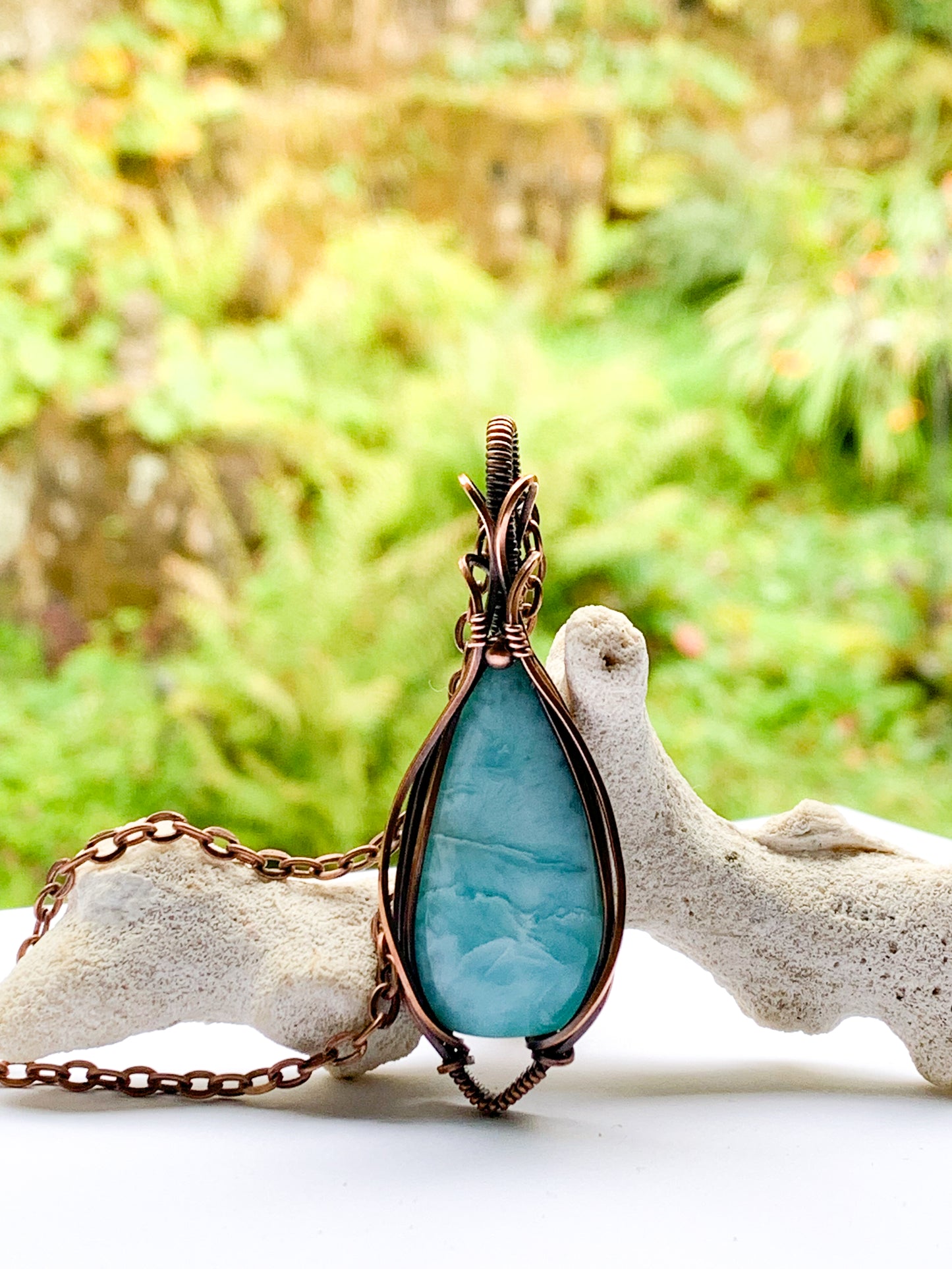 Larimar necklace