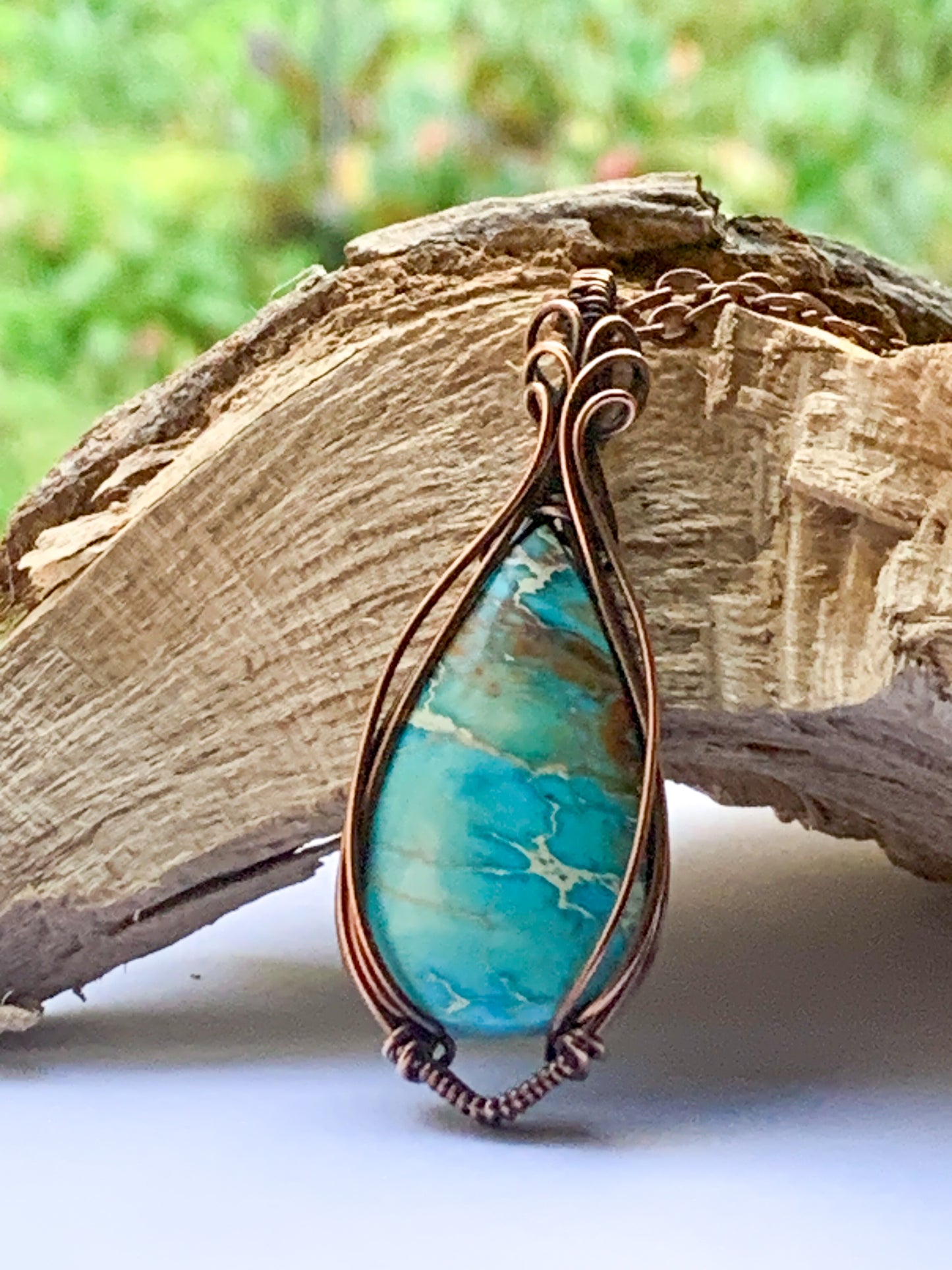 Sea Sediment Jasper necklace