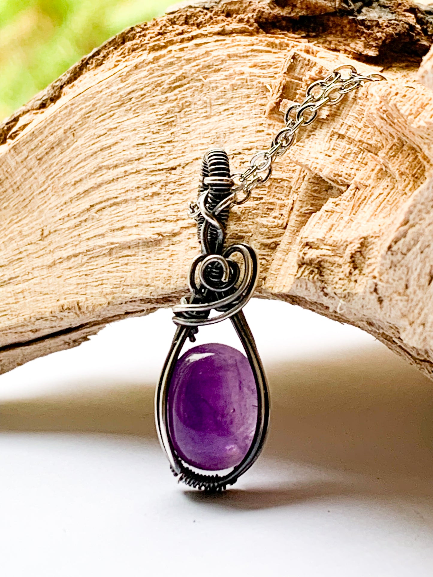 Amethyst necklace