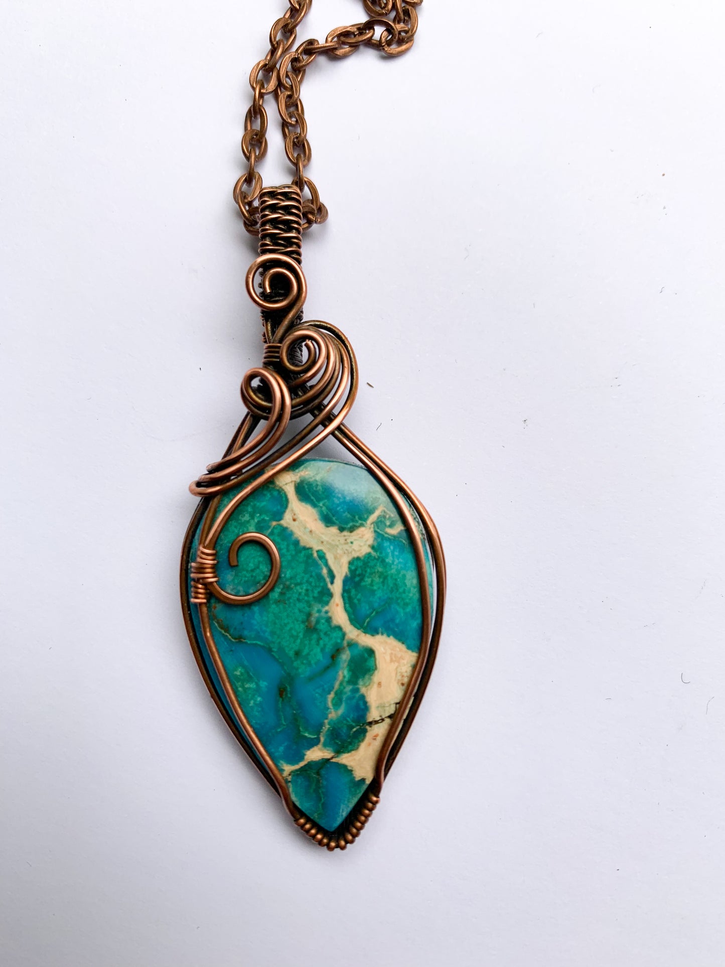 Sea Sediment Jasper necklace