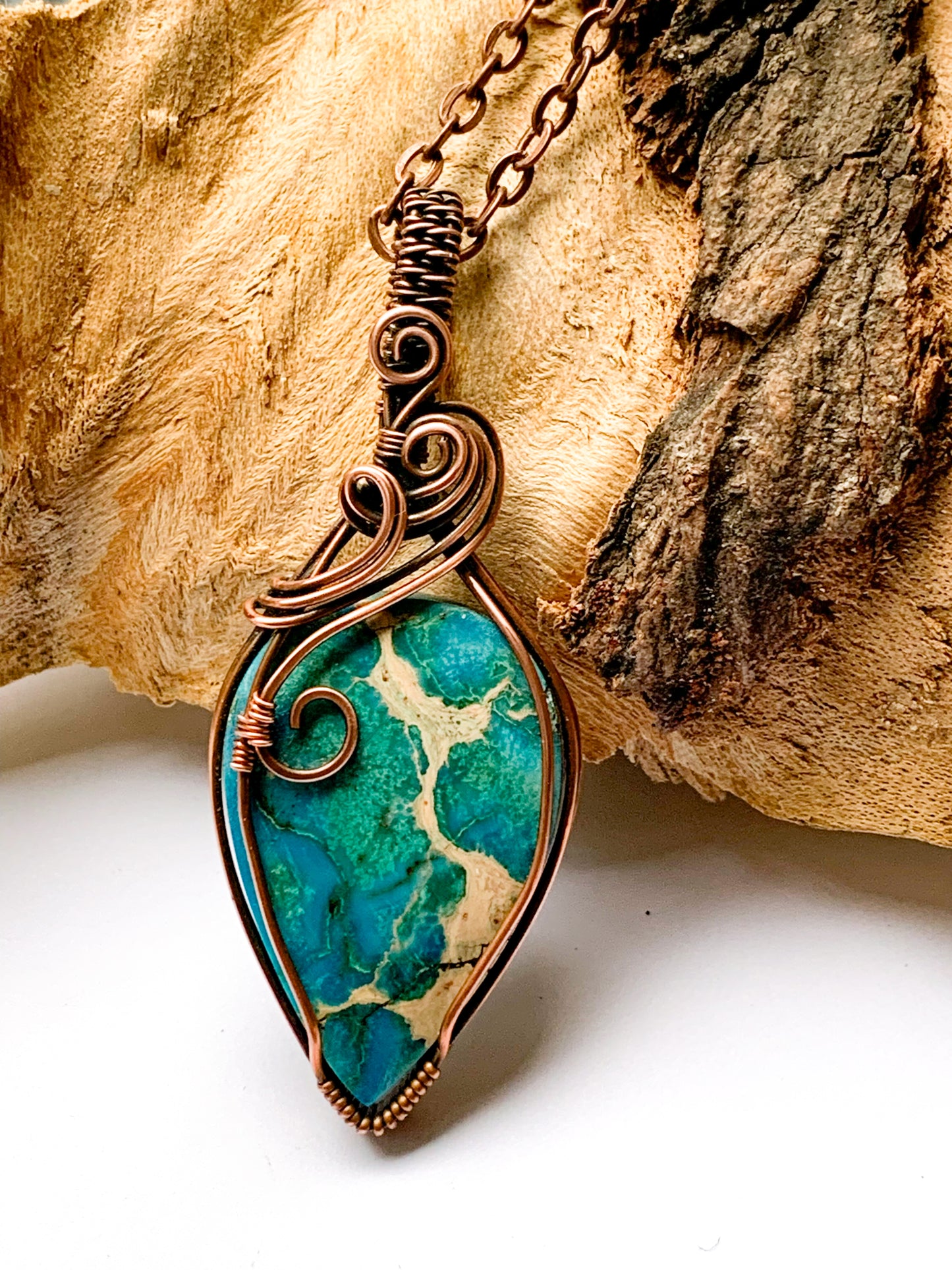 Sea Sediment Jasper necklace