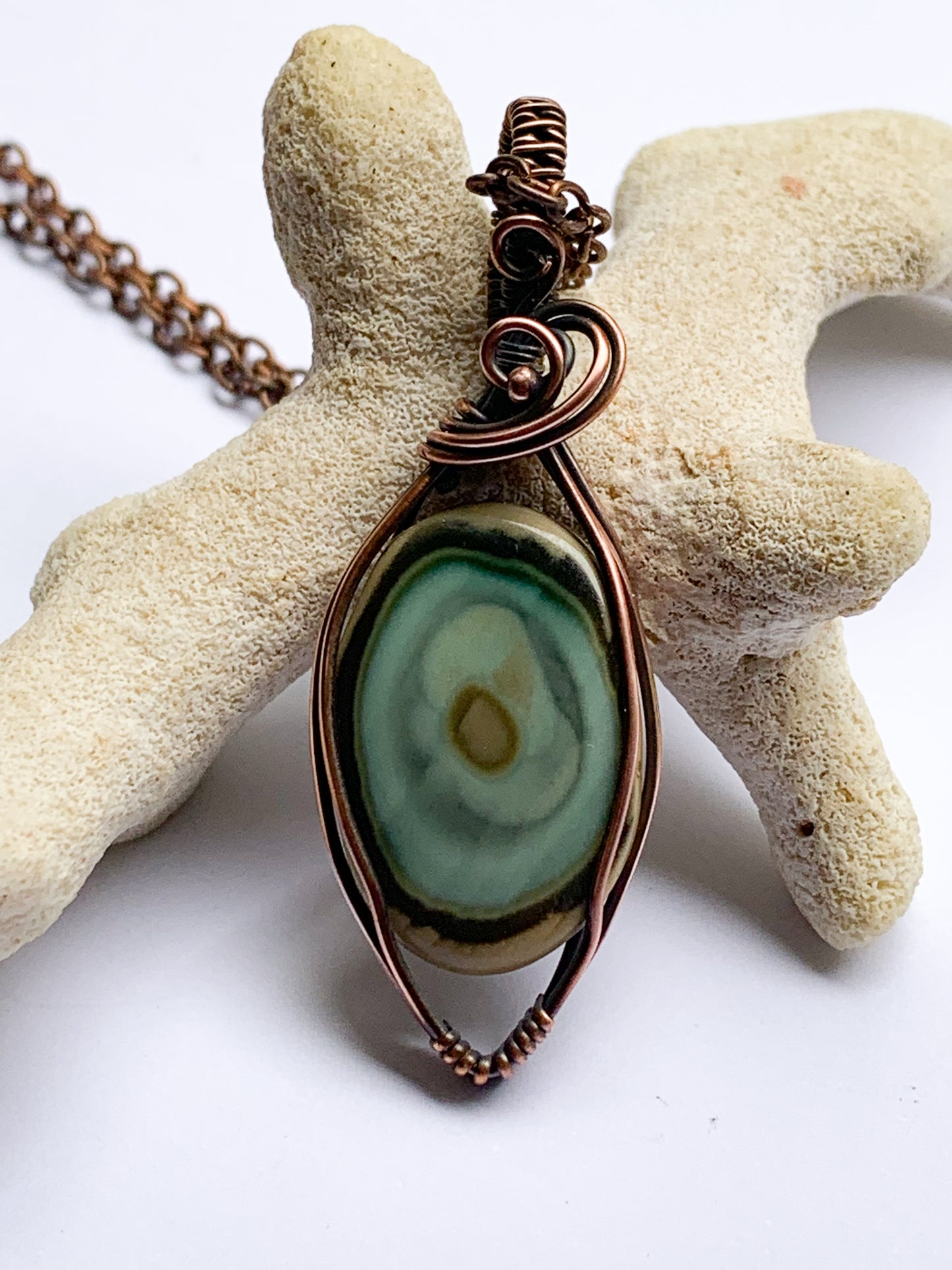 Imperial Jasper necklace