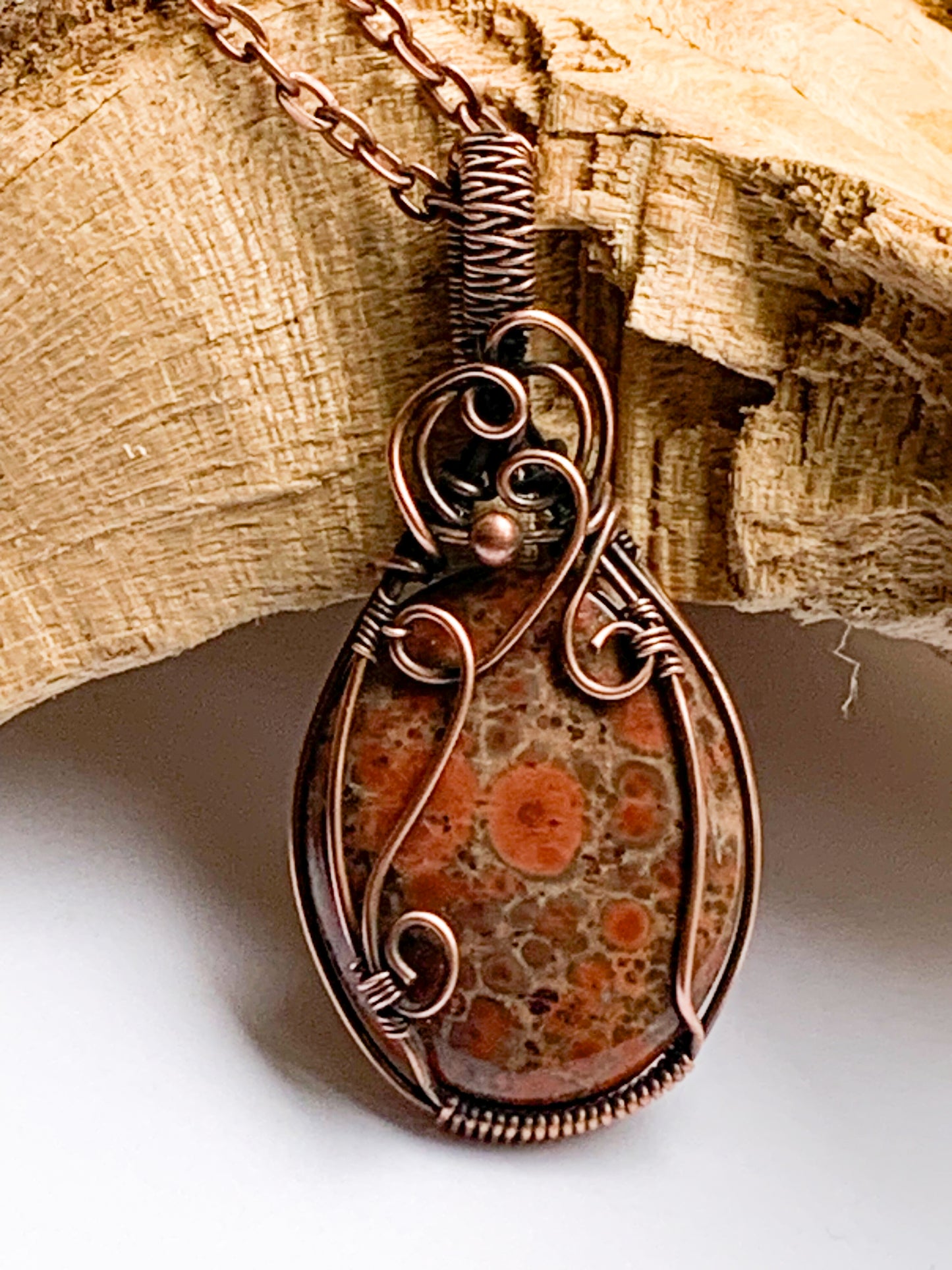 Poppy Jasper necklace