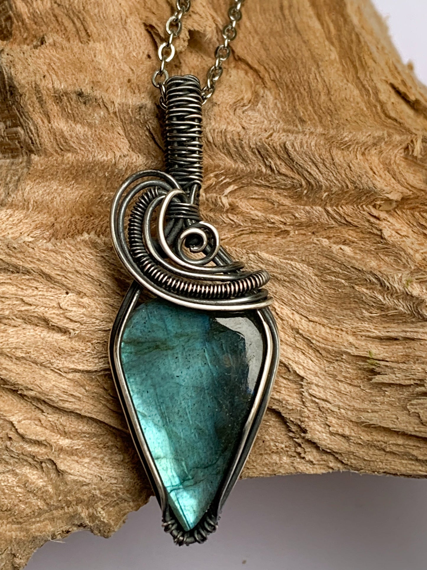 Labradorite necklace