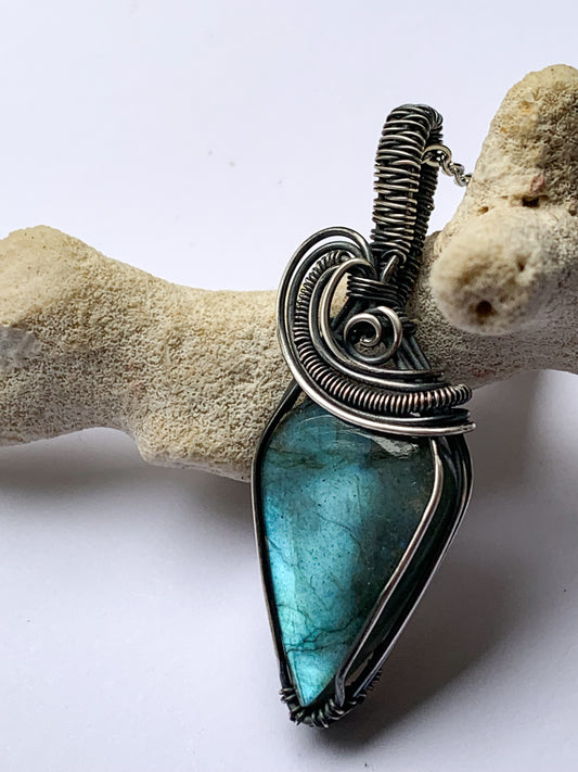 Labradorite necklace